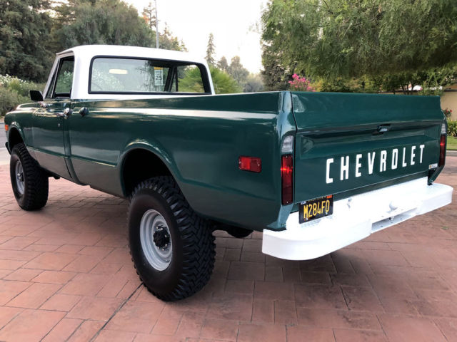 1972 Green Chevrolet C/K Pickup 2500 Cab & Chassis