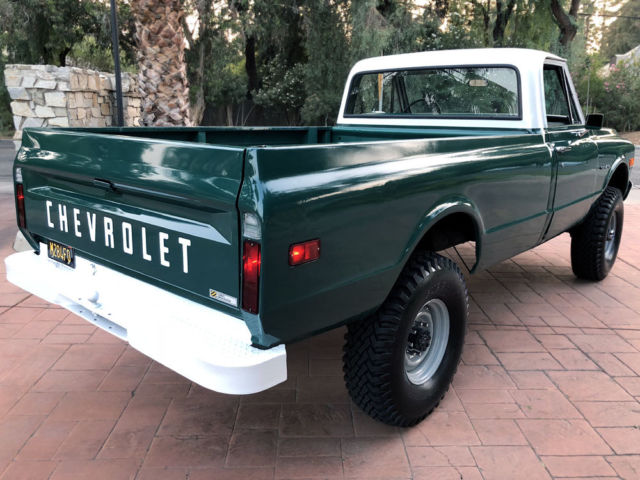1972 Green Chevrolet C/K Pickup 2500 Cab & Chassis