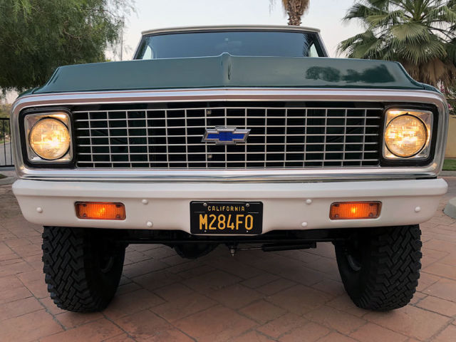 1972 Green Chevrolet C/K Pickup 2500 Cab & Chassis
