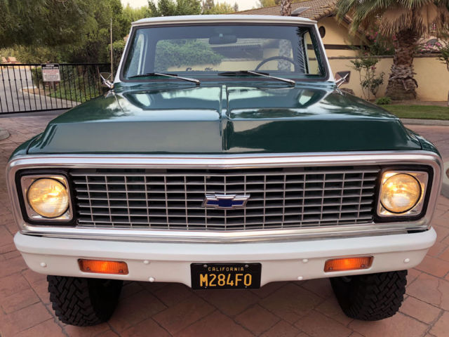 1972 Green Chevrolet C/K Pickup 2500 Cab & Chassis