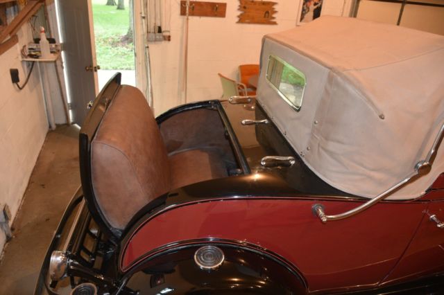 1932 Burgundy Chevrolet Chevy Confederate 2 door Coupe