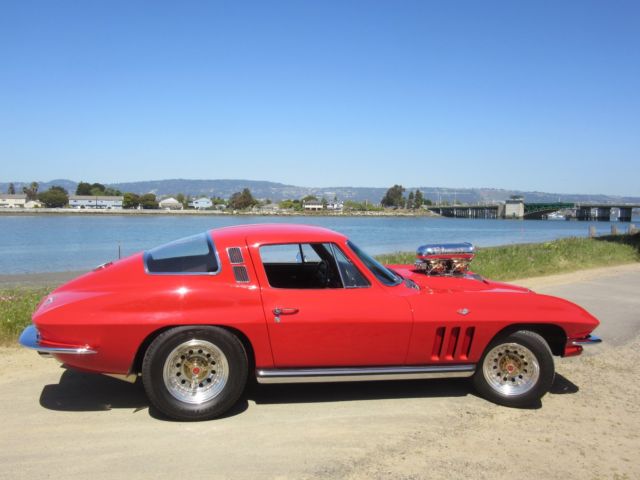 1965 Red Chevrolet Corvette Fastback