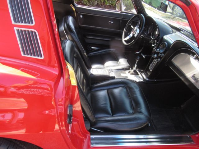 1965 Red Chevrolet Corvette Fastback