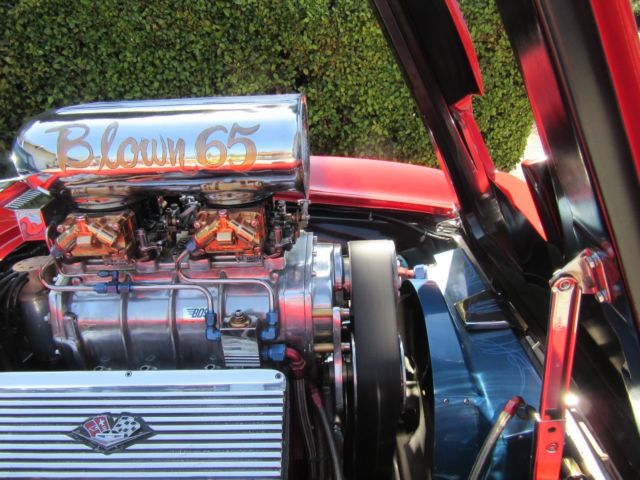 1965 Red Chevrolet Corvette Fastback
