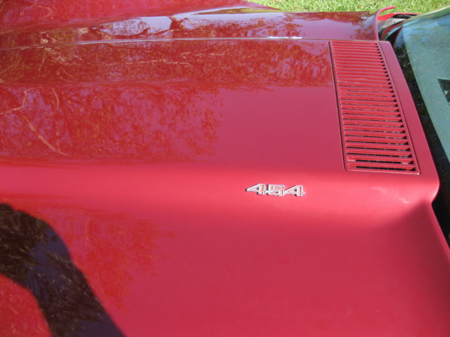 1974 Maroon Chevrolet Corvette T Top