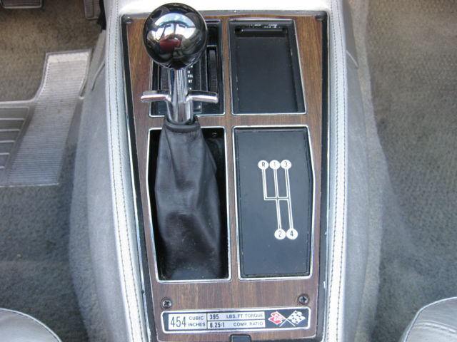 1974 Maroon Chevrolet Corvette T Top