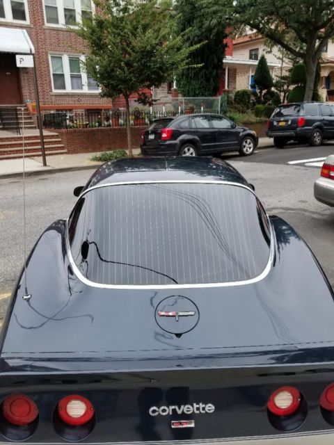 1981 Navy Blue (Two Tone) Chevrolet Corvette Coupe Base