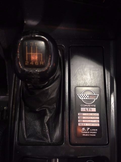 1993 White Chevrolet Corvette