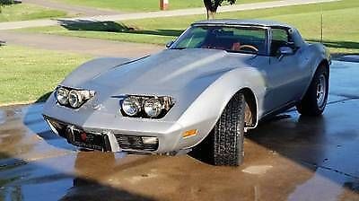 1978 Silver Chevrolet Corvette Coupe
