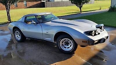 1978 Silver Chevrolet Corvette Coupe