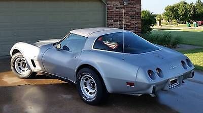 1978 Silver Chevrolet Corvette Coupe