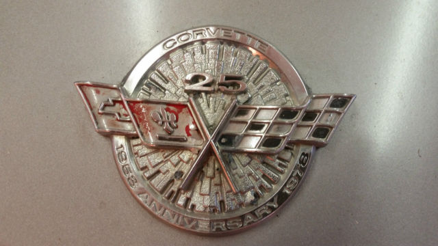 1978 Silver Chevrolet Corvette Coupe