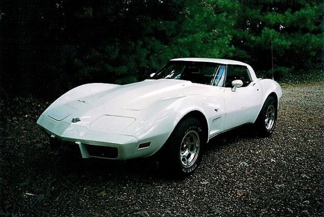 1978 white Chevrolet Corvette