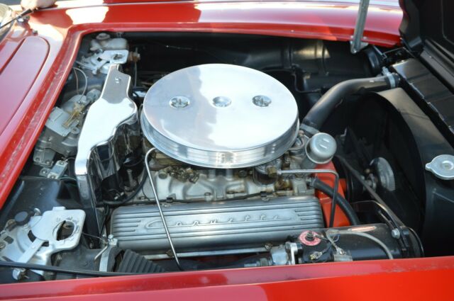 1960 RED Chevrolet Corvette Convertible