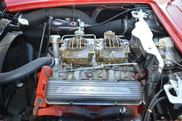1960 RED Chevrolet Corvette Convertible