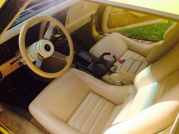 1979 Yellow Chevrolet Corvette Coupe