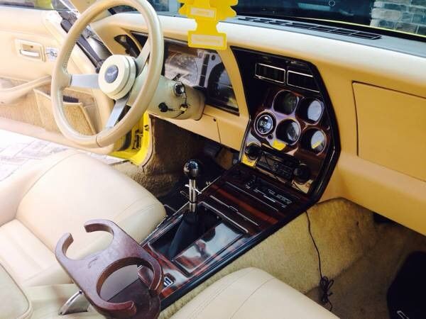 1979 Yellow Chevrolet Corvette Coupe