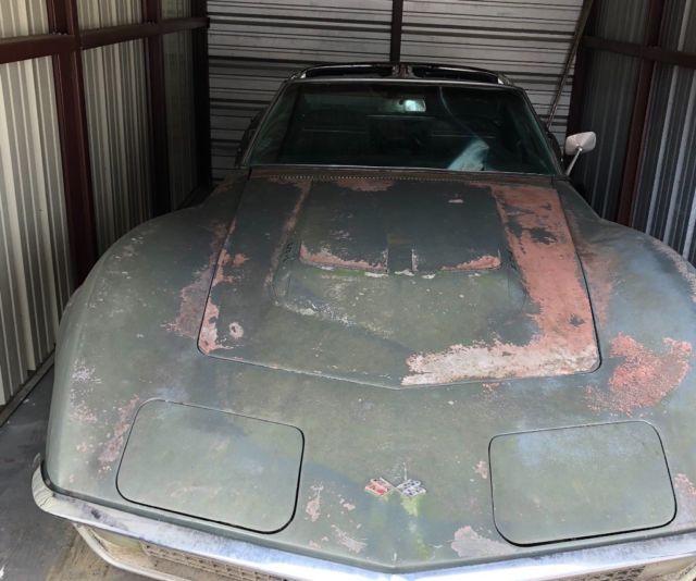 1971 Steel city gray Chevrolet Corvette Coupe