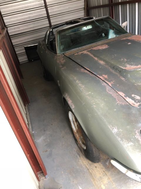 1971 Steel city gray Chevrolet Corvette Coupe