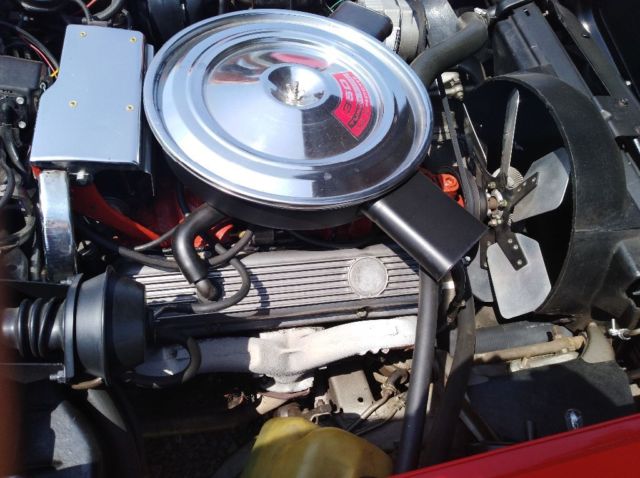 1970 Red Chevrolet Corvette Coupe