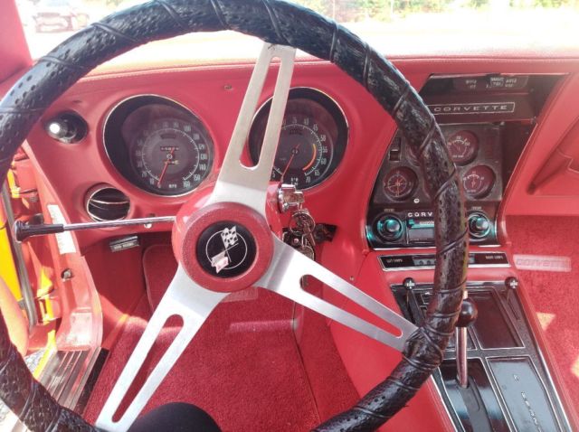 1970 Red Chevrolet Corvette Coupe