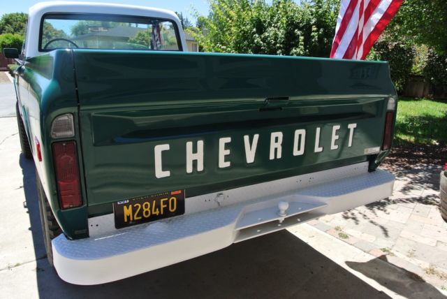 1972 Green Chevrolet C/K Pickup 2500 Standard Cab Pickup