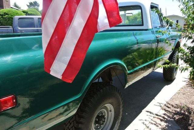 1972 Green Chevrolet C/K Pickup 2500 Standard Cab Pickup