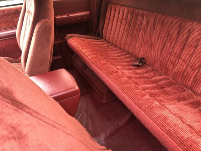 1993 Burgundy Chevrolet Silverado 3500 Extended Cab Pickup