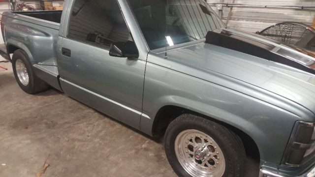 1991 Blue Green With Black stripes Chevrolet Silverado 1500 Standard Cab Pickup