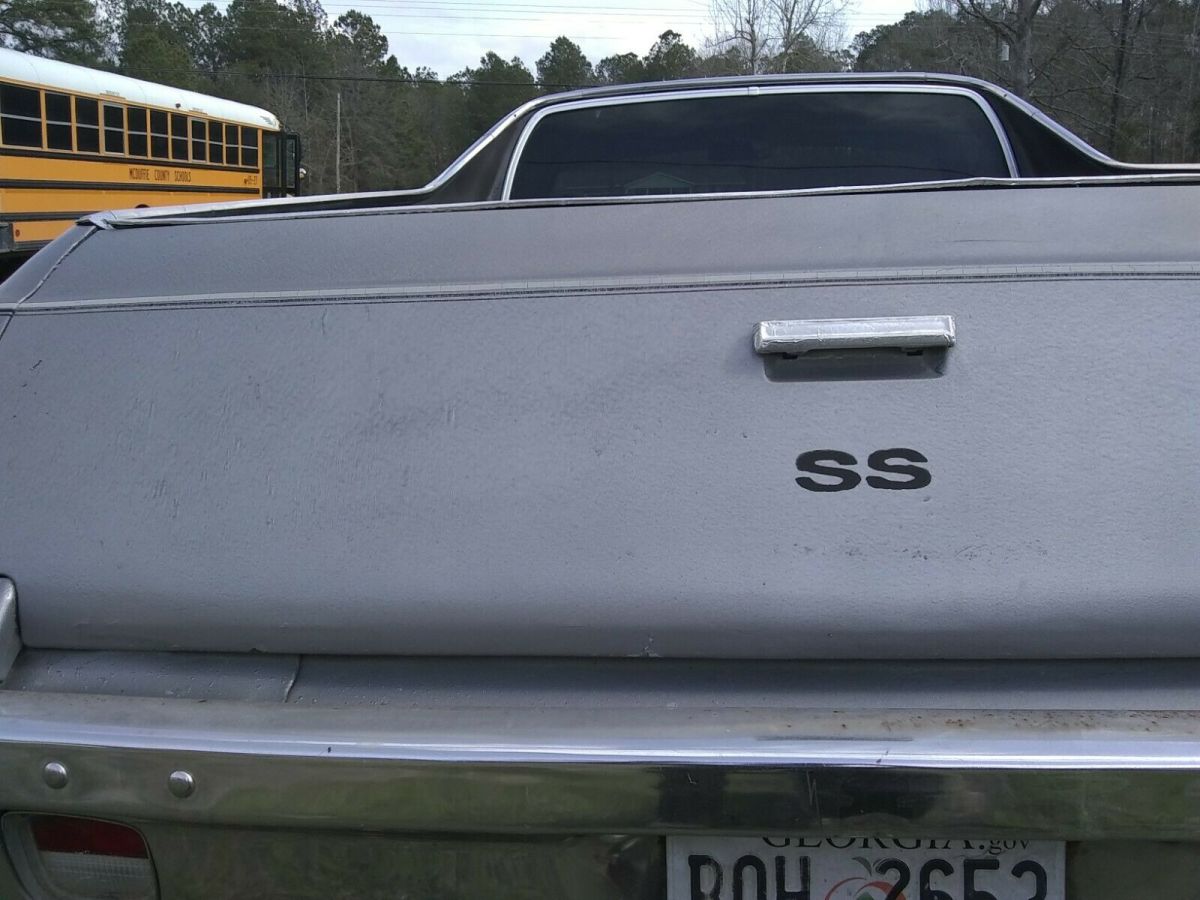 1977 Silver Chevrolet El Camino Standard Cab Pickup