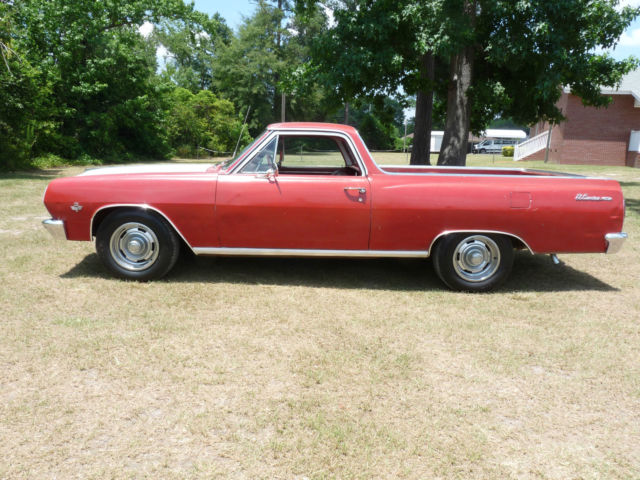 1965 Red Chevrolet El Camino