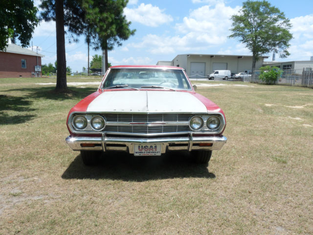 1965 Red Chevrolet El Camino