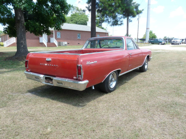 1965 Red Chevrolet El Camino