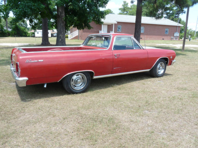 1965 Red Chevrolet El Camino