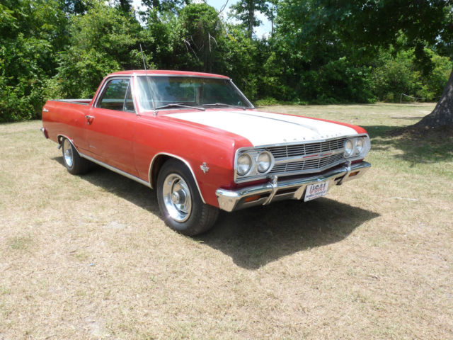1965 Red Chevrolet El Camino