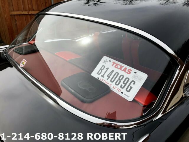 1957 Black Chevrolet Bel Air/150/210 Coupe