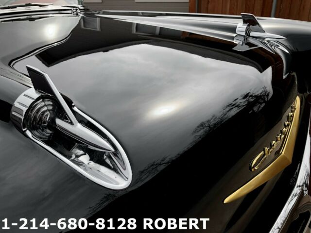 1957 Black Chevrolet Bel Air/150/210 Coupe