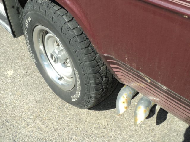 1990 Burgundy Chevrolet G20 Van Standard Passenger Van