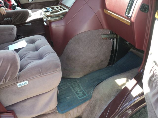 1990 Burgundy Chevrolet G20 Van Standard Passenger Van
