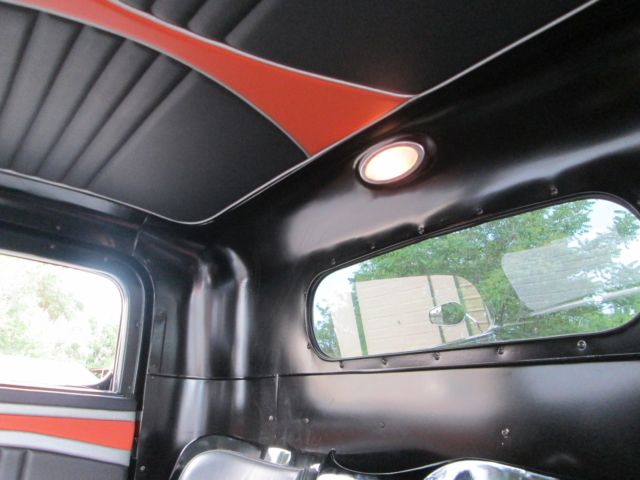 1936 black Chevrolet hot rod pick up
