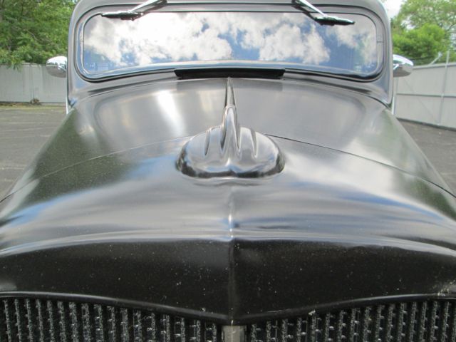 1936 black Chevrolet hot rod pick up