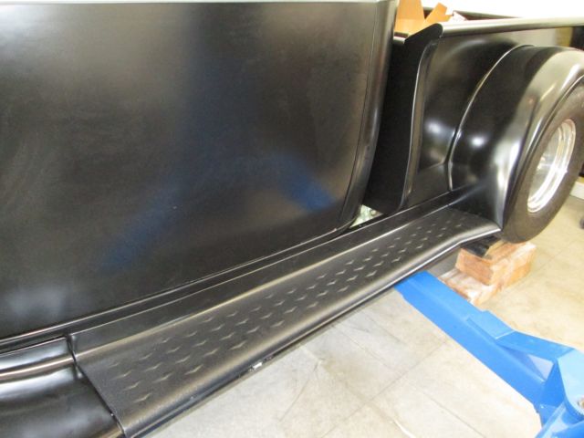1936 black Chevrolet hot rod pick up