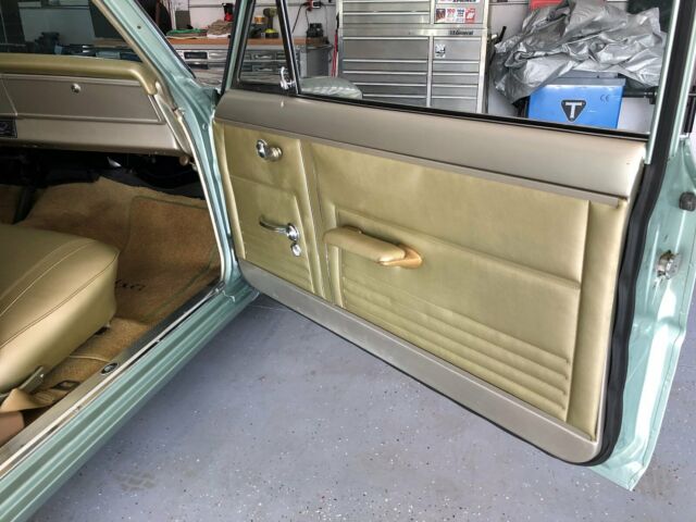 1967 Green Chevrolet Nova Sedan