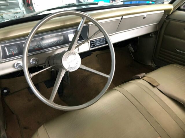 1967 Green Chevrolet Nova Sedan