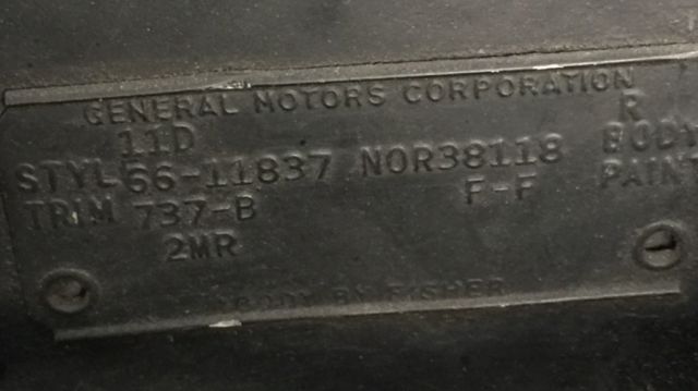 1966 Blue Chevrolet Nova Coupe