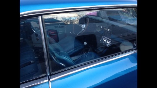 1966 Blue Chevrolet Nova Coupe