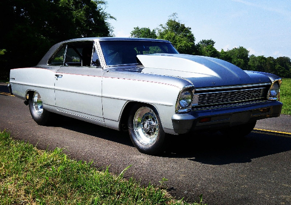 1966 Gray Chevrolet Nova