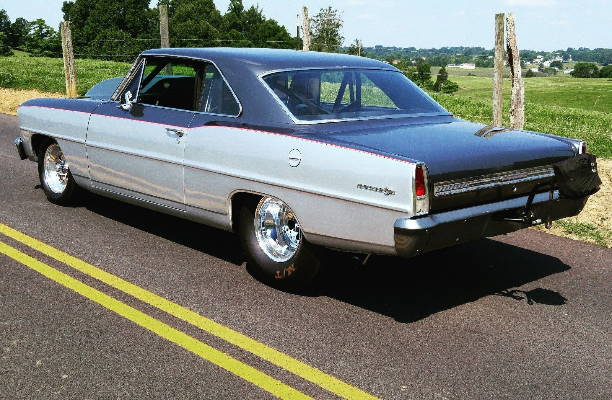 1966 Gray Chevrolet Nova