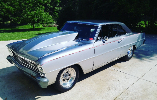 1966 Gray Chevrolet Nova