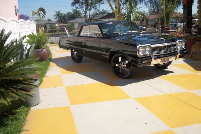 1964 Black Chevrolet Impala Coupe